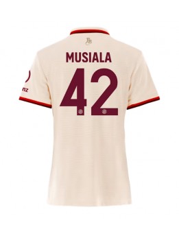 Billige Bayern Munich Jamal Musiala #42 Tredjedrakt Dame 2024-25 Kortermet